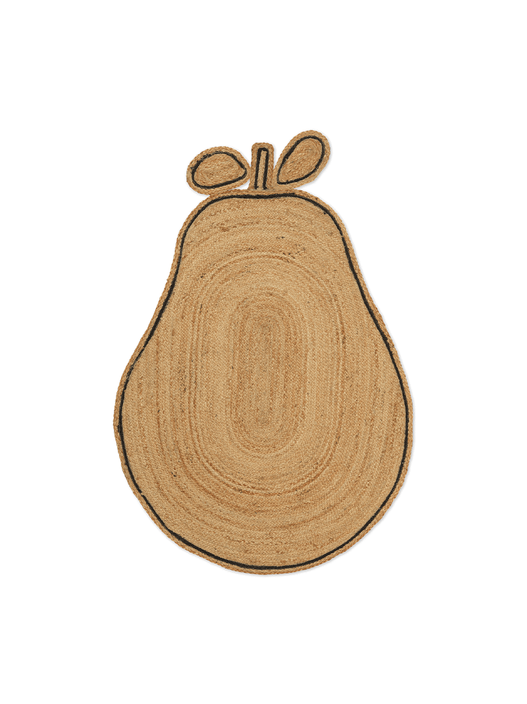 Pleciony dywan z juty Ferm Living BÉBÉ Concept