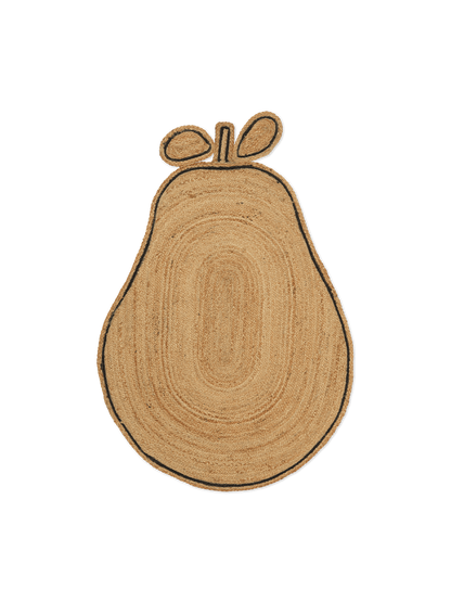 Pleciony dywan z juty Ferm Living BÉBÉ Concept