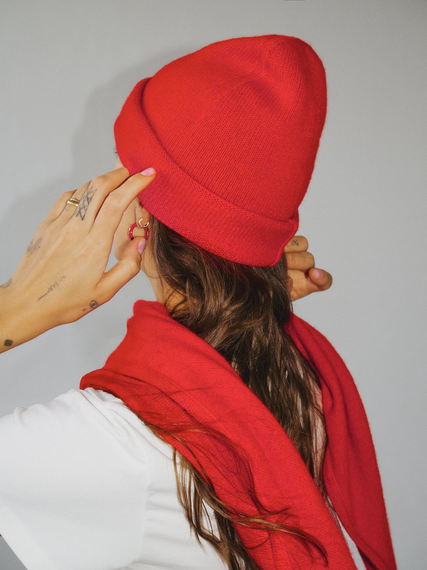 Kaszmirowa czapka Beanie Mille Family BÉBÉ Concept 