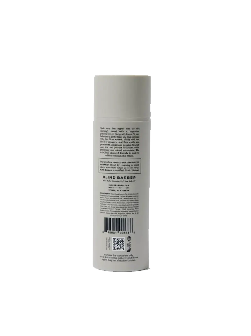 Żel do mycia twarzy ActivClean Rice Bran Face Cleanser Blind Barber BEBE Concept 