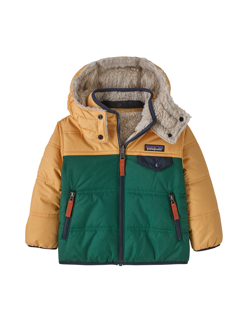 Dwustronna kurtka Baby Reversible Tribbles Hoody Patagonia BÉBÉ Concept 