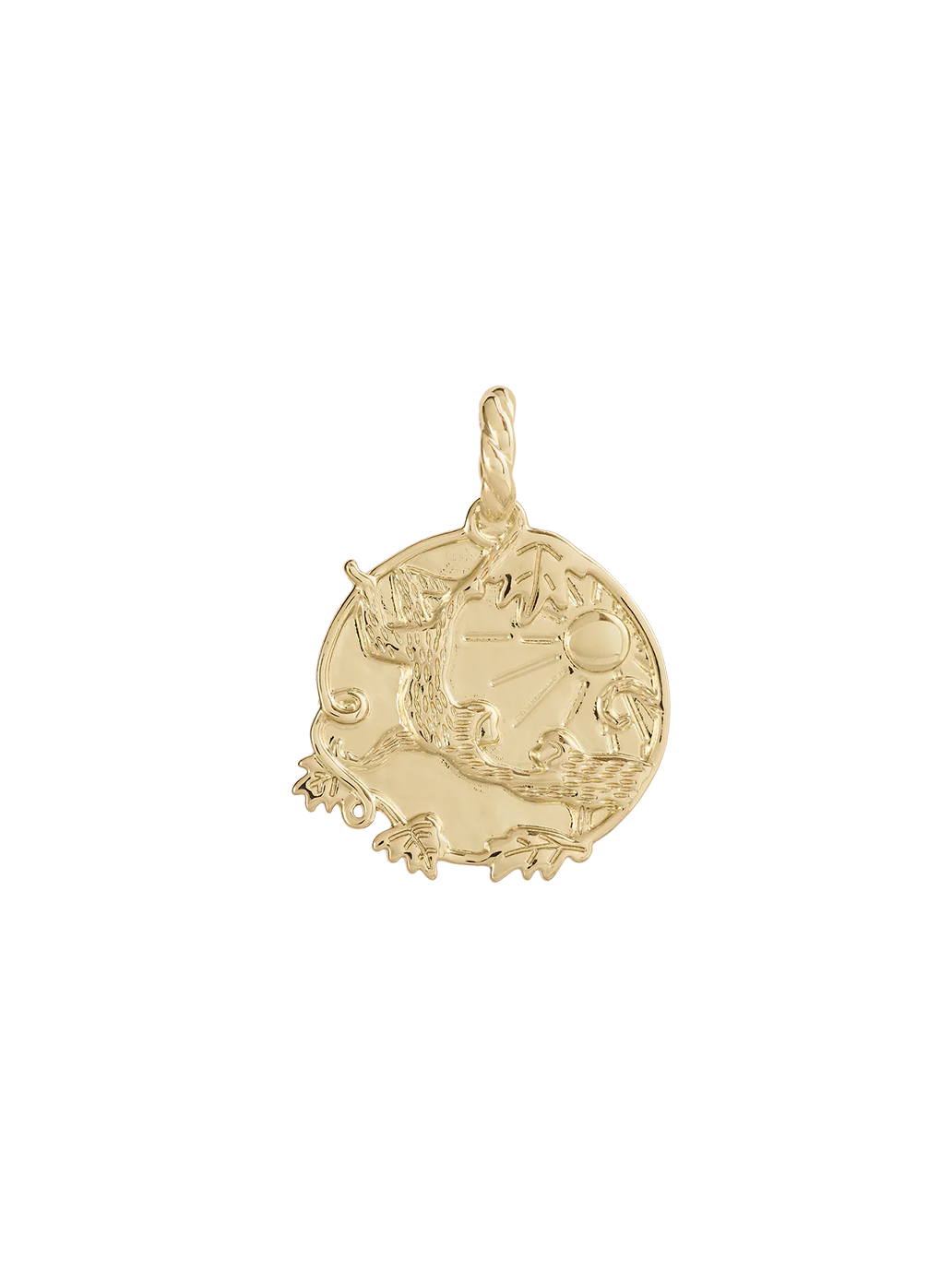 Pozłacana zawieszka Memorable Charm Friendship FRIENDSHIP