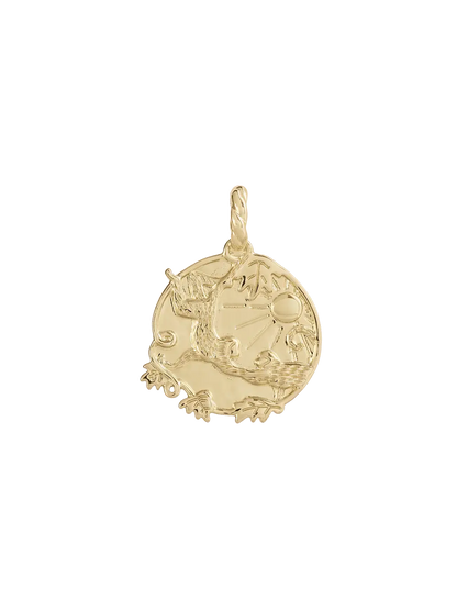 Pozłacana zawieszka Memorable Charm Friendship Anna + Nina BÉBÉ Concept 