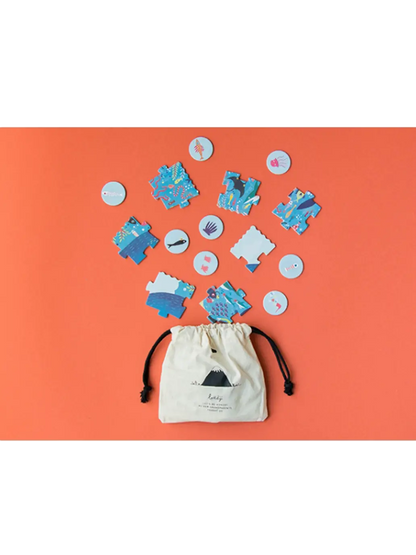 Puzzle kieszonkowe dla dzieci My Little Ocean Londji BÉBÉ Concept