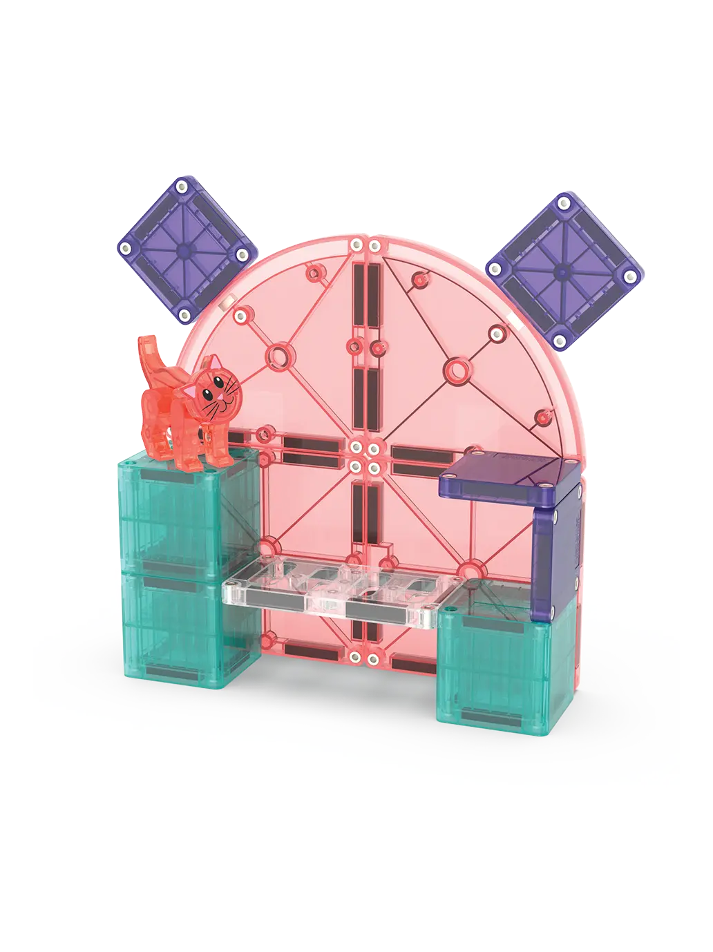 Klocki Magnetyczne Cat Tree Magna-Tiles BÉBÉ Concept 