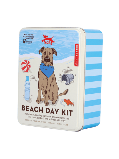 Zestaw dla psa Kobe Dog Beach Day Kit Kikkerland BÉBÉ Concept 