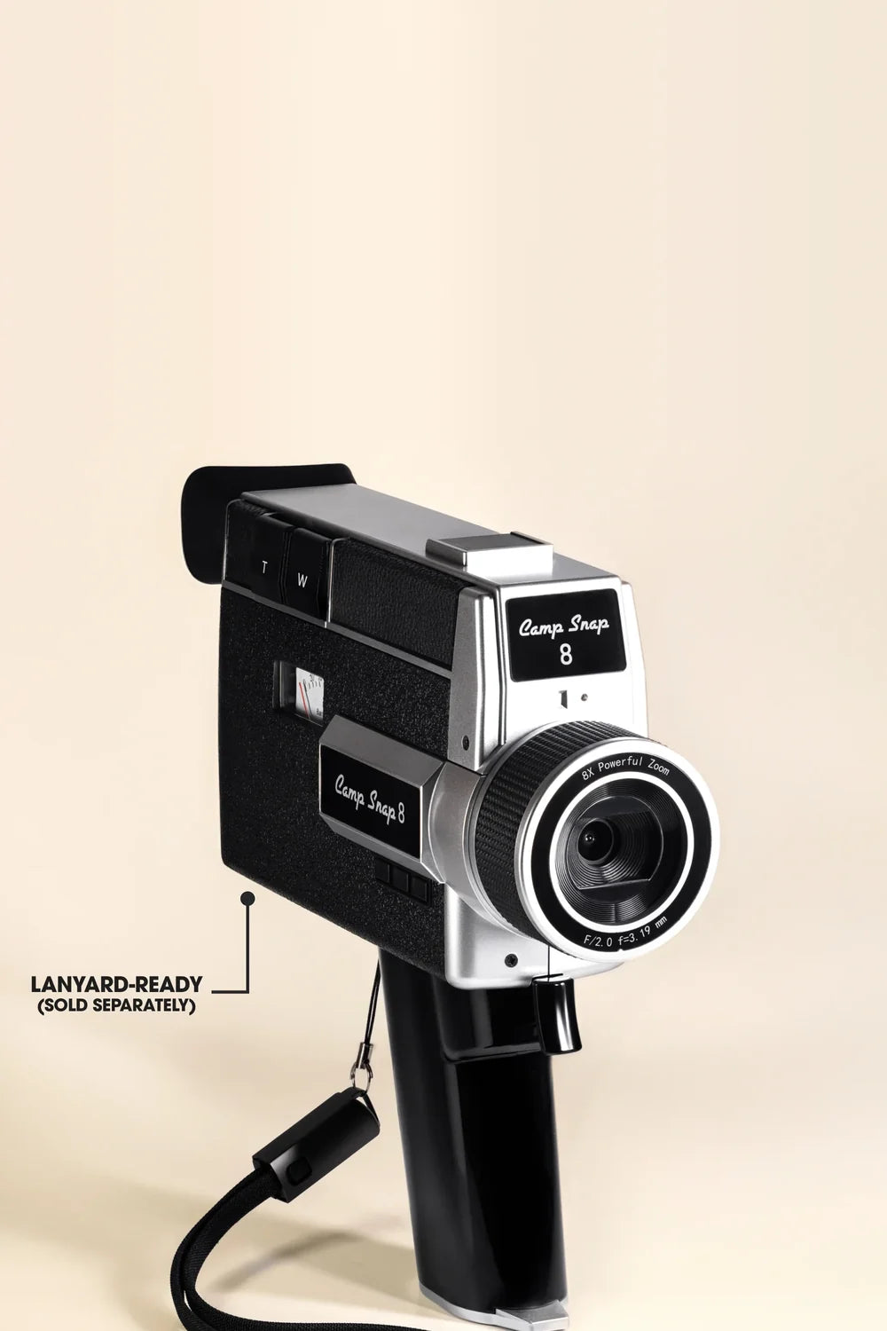 Cyfrowa kamera wideo Camp Snap CS-8 CLASSIC BLACK