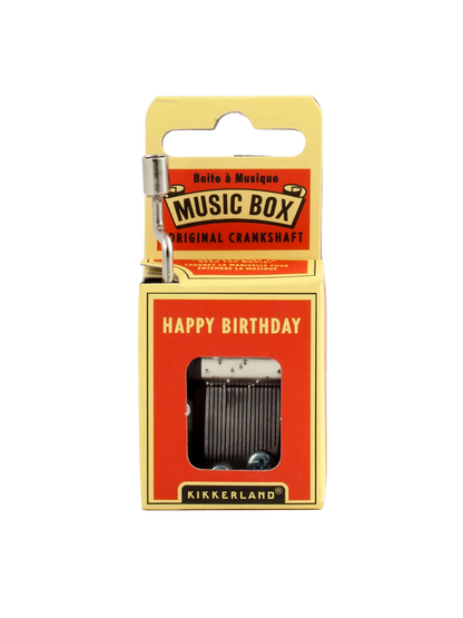 Mini pozytywka na korbkę Kikkerland BÉBÉ Concept 