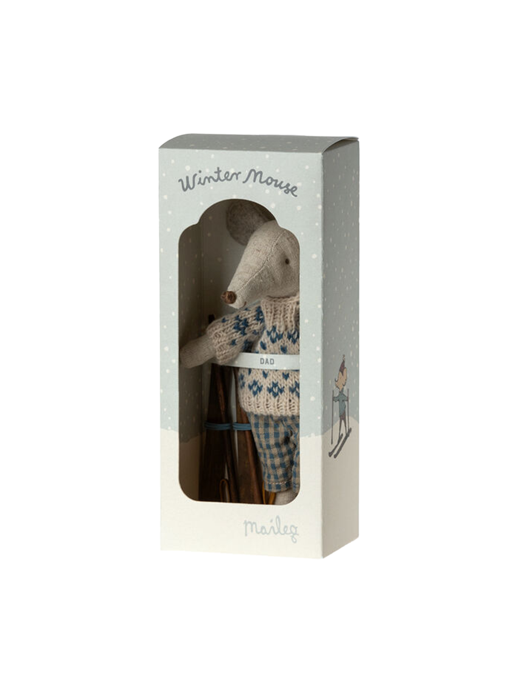 Myszka narciarka Winter Mouse Maileg BÉBÉ Concept