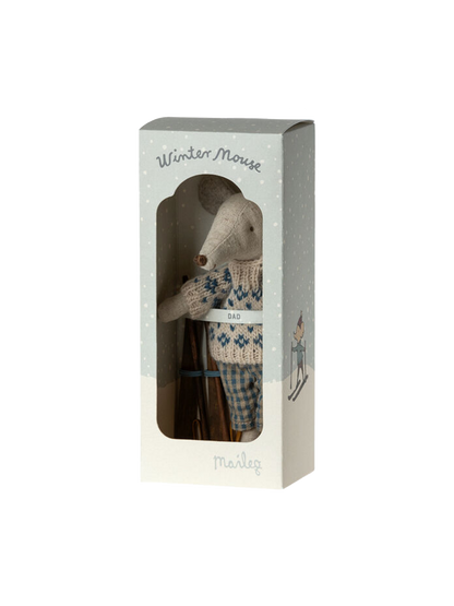 Myszka narciarka Winter Mouse Maileg BÉBÉ Concept
