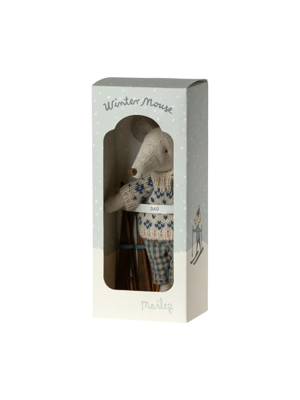 Myszka narciarka Winter Mouse Maileg BEBE Concept 