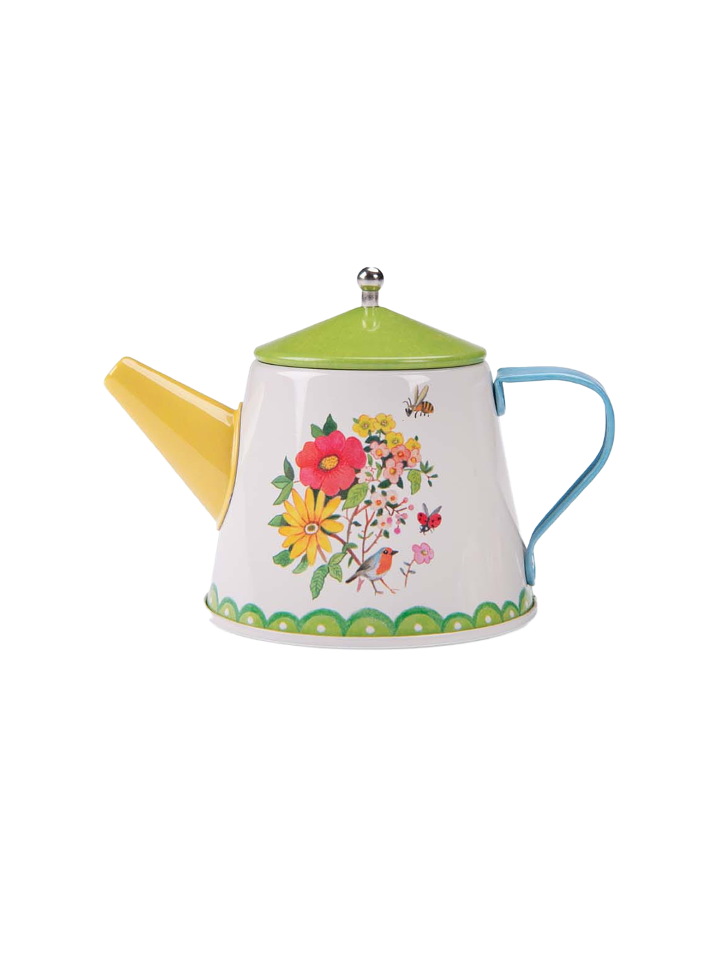 Metalowy zestaw do herbaty w kuferku Moulin Roty BÉBÉ Concept 