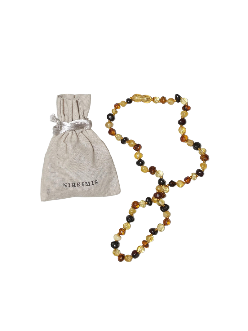 Naszyjnik z bursztynami Nirrimis BÉBÉ Concept 