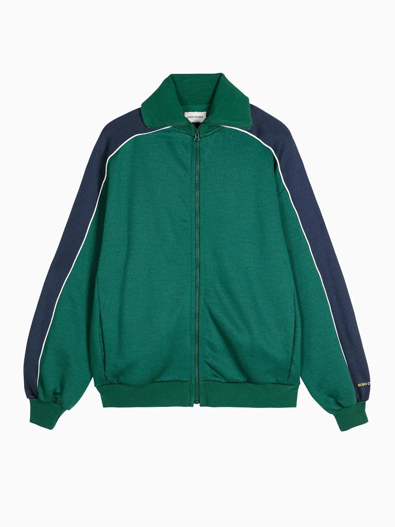 Bluza dresowa Striped zipped sweatshirt Bobo Choses BÉBÉ Concept 