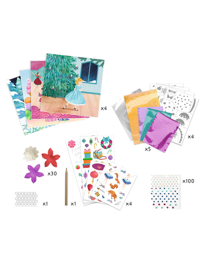 Zestaw artystyczny Dziadek do Orzechów Djeco BÉBÉ Concept 