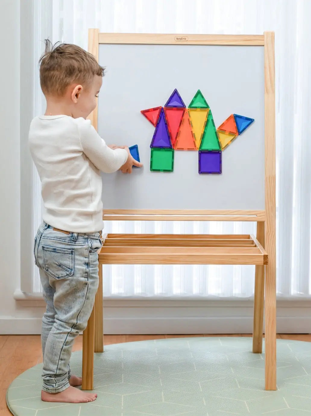 Klocki magnetyczne Rainbow Mini Pack Connetix BÉBÉ Concept 