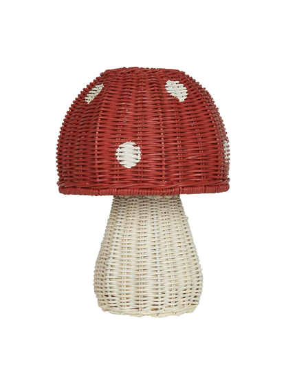 Rattanowa lampka Toadstool Olli Ella BÉBÉ Concept 