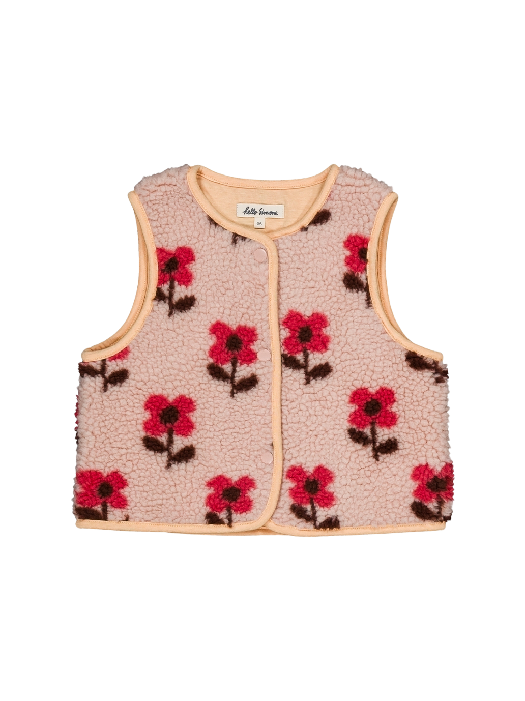 Mira fleece vest Cookie Hello Simone BÉBÉ Concept 