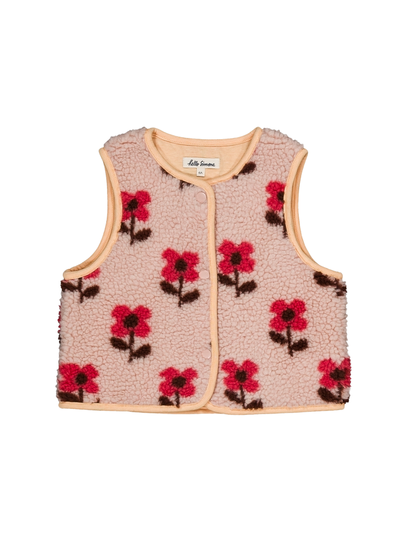 Mira fleece vest Cookie Hello Simone BÉBÉ Concept 