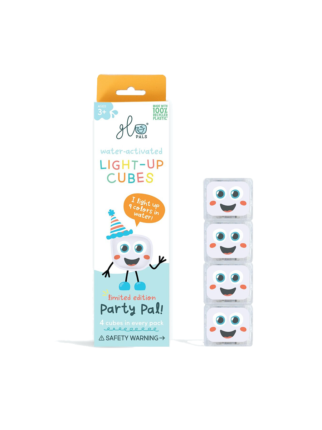 Kostki sensoryczne świecące w wodzie Glo Pals BÉBÉ Concept