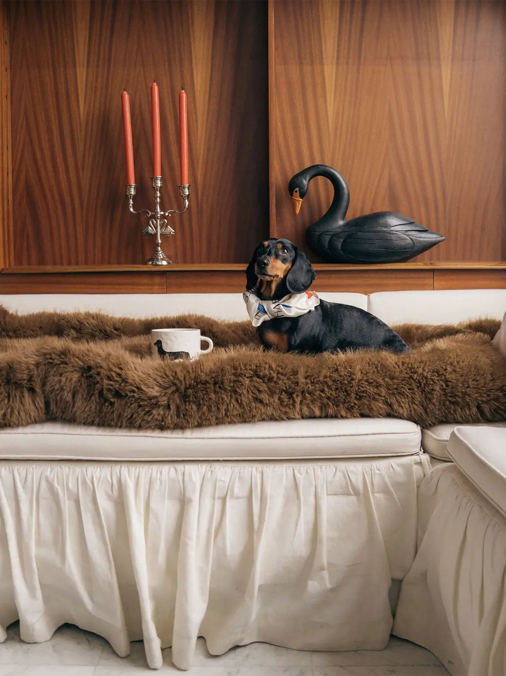 Ceramiczny kubek Dachshund Anna + Nina BÉBÉ Concept 