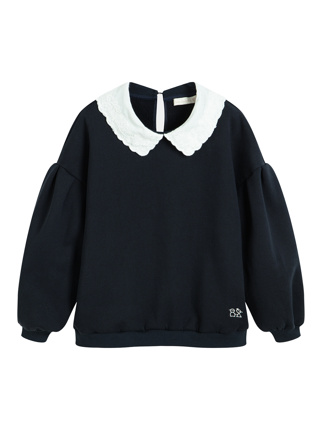Bluza Mandy Sweatshirt Navy Blue C'era una volta BÉBÉ Concept 