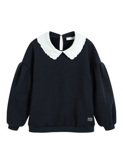 Bluza Mandy Sweatshirt Navy Blue C&#39;era una volta BÉBÉ Concept 