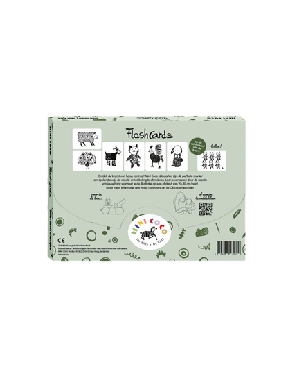 Karty kontrastowe dla niemowląt Mini Coco BÉBÉ Concept 