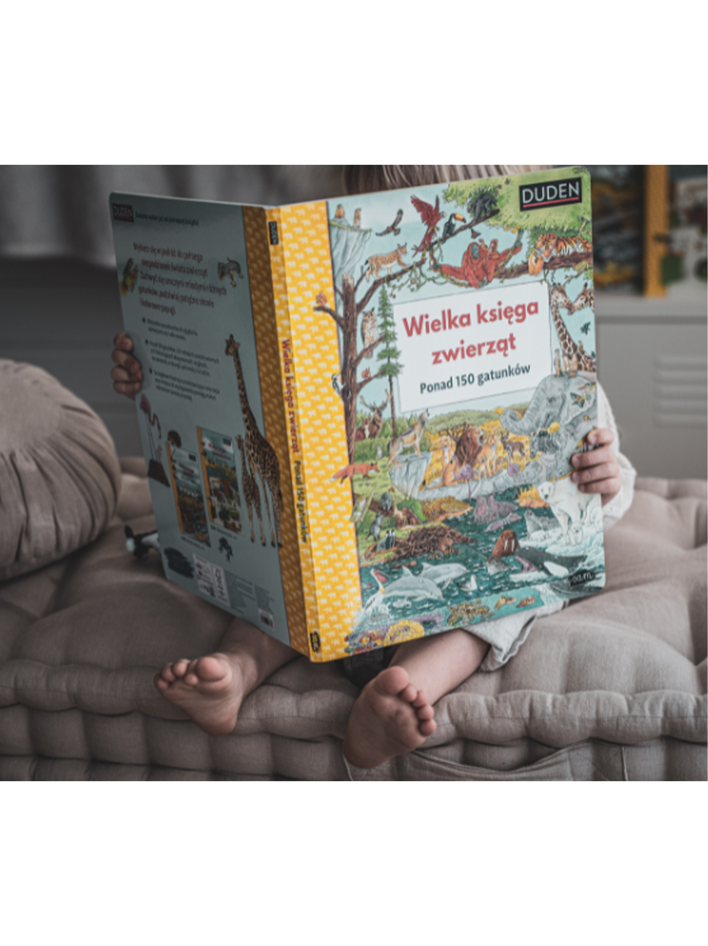 Wielka księga zwierząt Wydawnictwo SAM BÉBÉ Concept