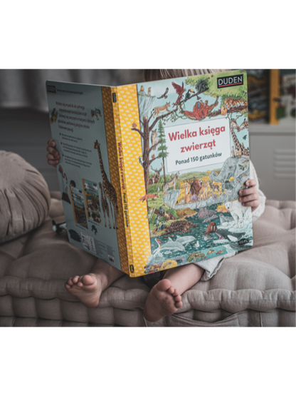 Wielka księga zwierząt Wydawnictwo SAM BÉBÉ Concept