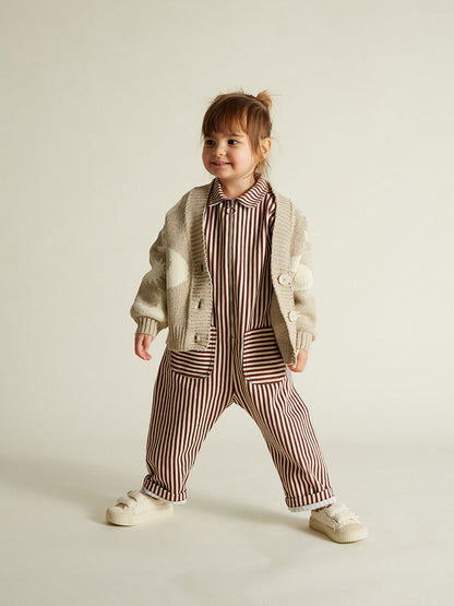 Kardigan Abstract Neutral Moon Star Claude&amp;Co BÉBÉ Concept 