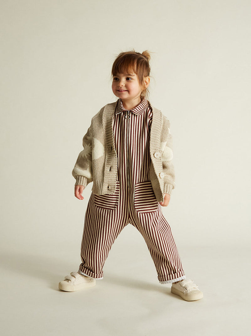 Kardigan Abstract Neutral Moon Star Claude&Co BÉBÉ Concept 