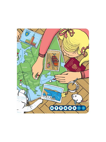 Europa na talerzu. Książka interaktywna Albi BÉBÉ Concept 