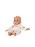 Lalka z miękkim brzuszkiem, ubrankiem i smoczkiem Konges Slojd BÉBÉ Concept 