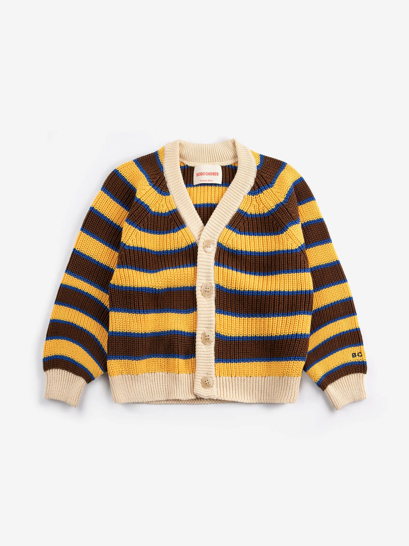 Sweter BC Striped cardigan Bobo Choses BEBE Concept 