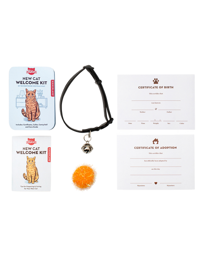 Zestaw dla kota Kobe Cat Welcome Kit Kikkerland BÉBÉ Concept 