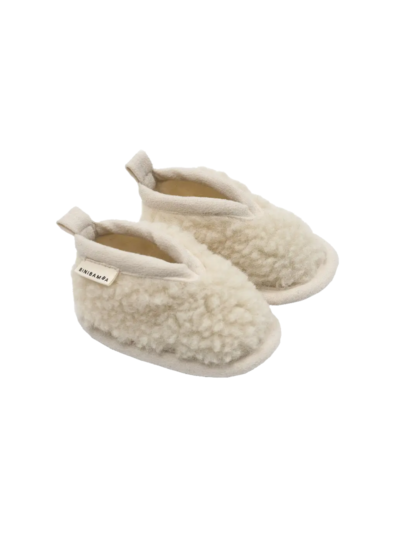 kapcie z wełny merino BINIBAMBA BEBE Concept 