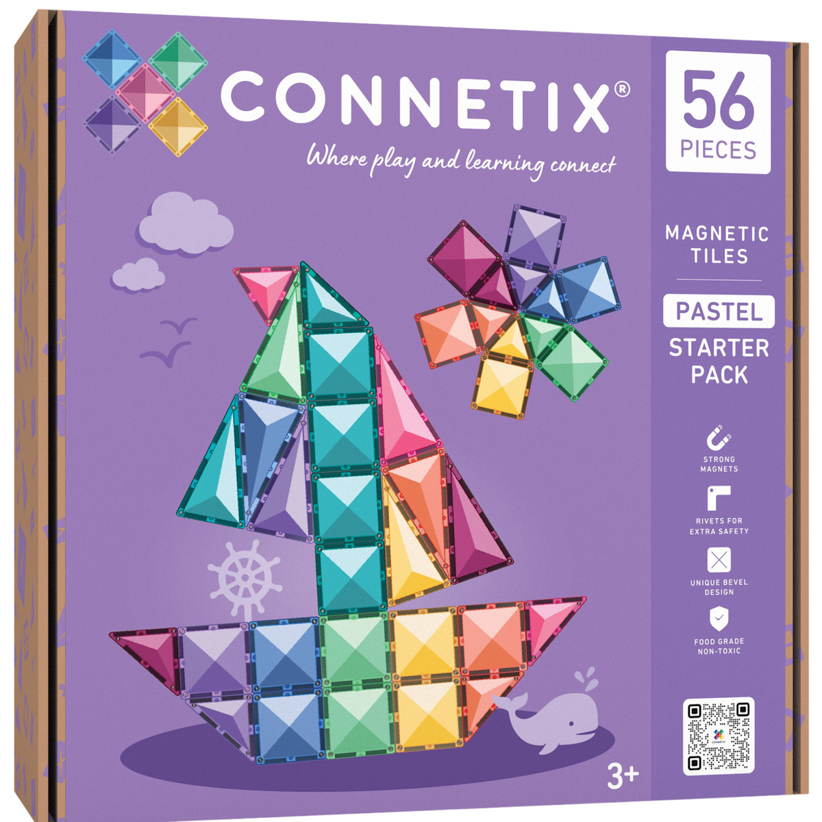 Magnetické pastelové startovací bloky 64 PC
