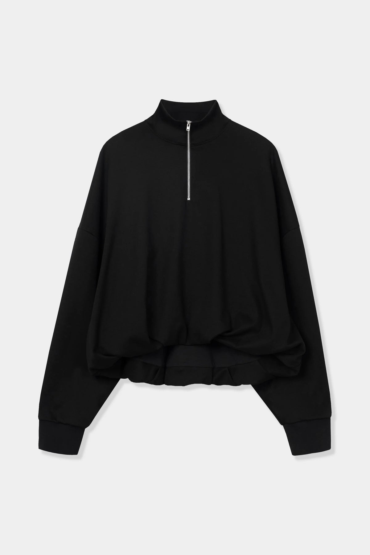 Balloon Quarter-Zip BLACK