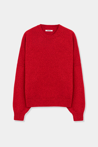 Merino &amp; Cashmere Sweater RED
