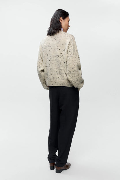 Merino Wool Marled Cordera Sweater