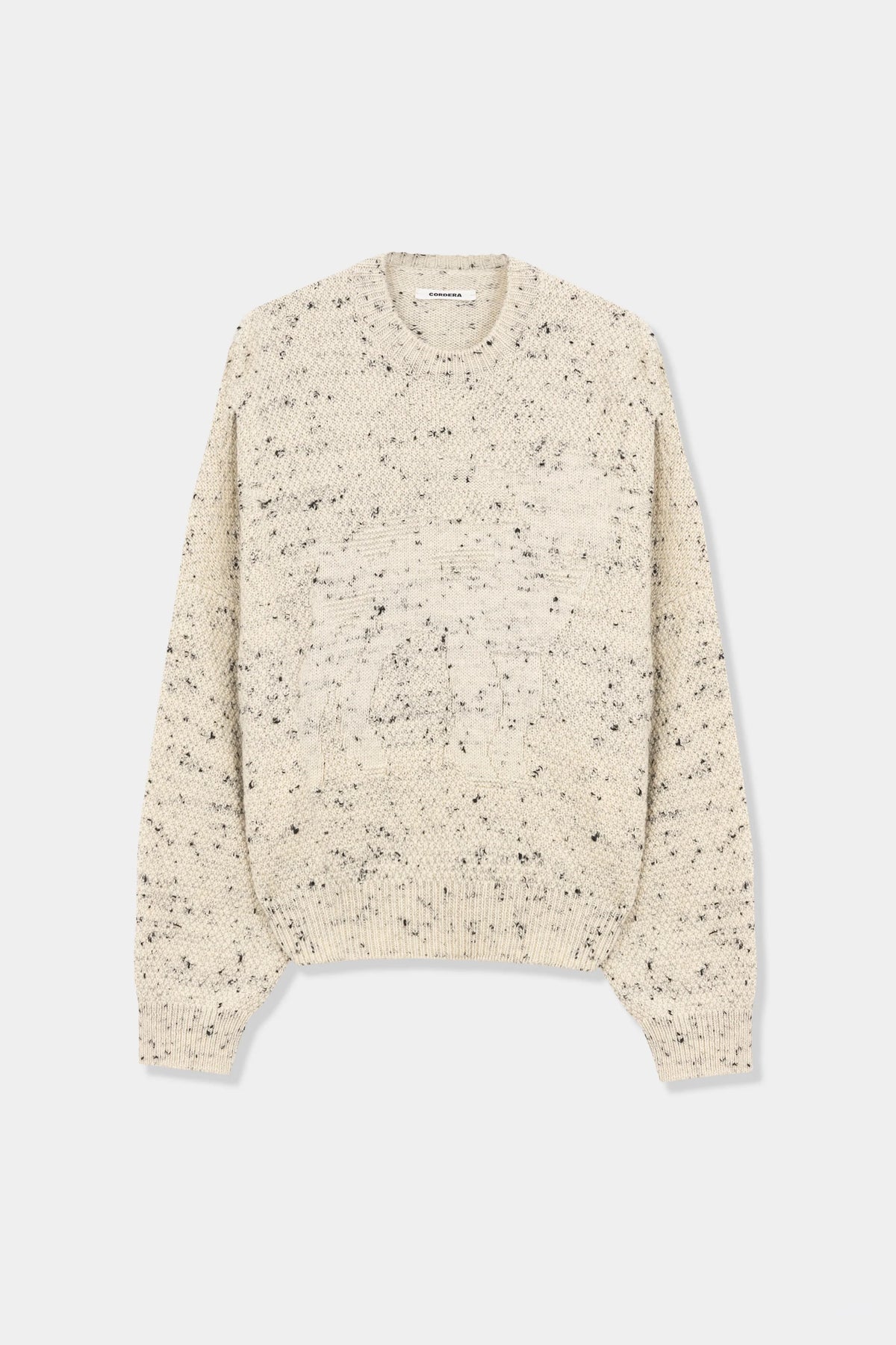 Merino Wool Marled Cordera Sweater