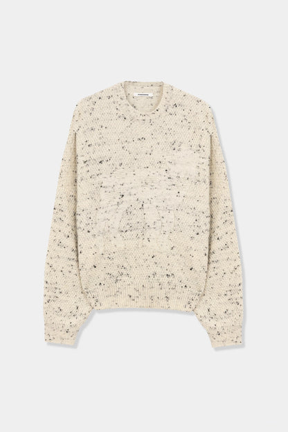 Merino Wool Marled Cordera Sweater
