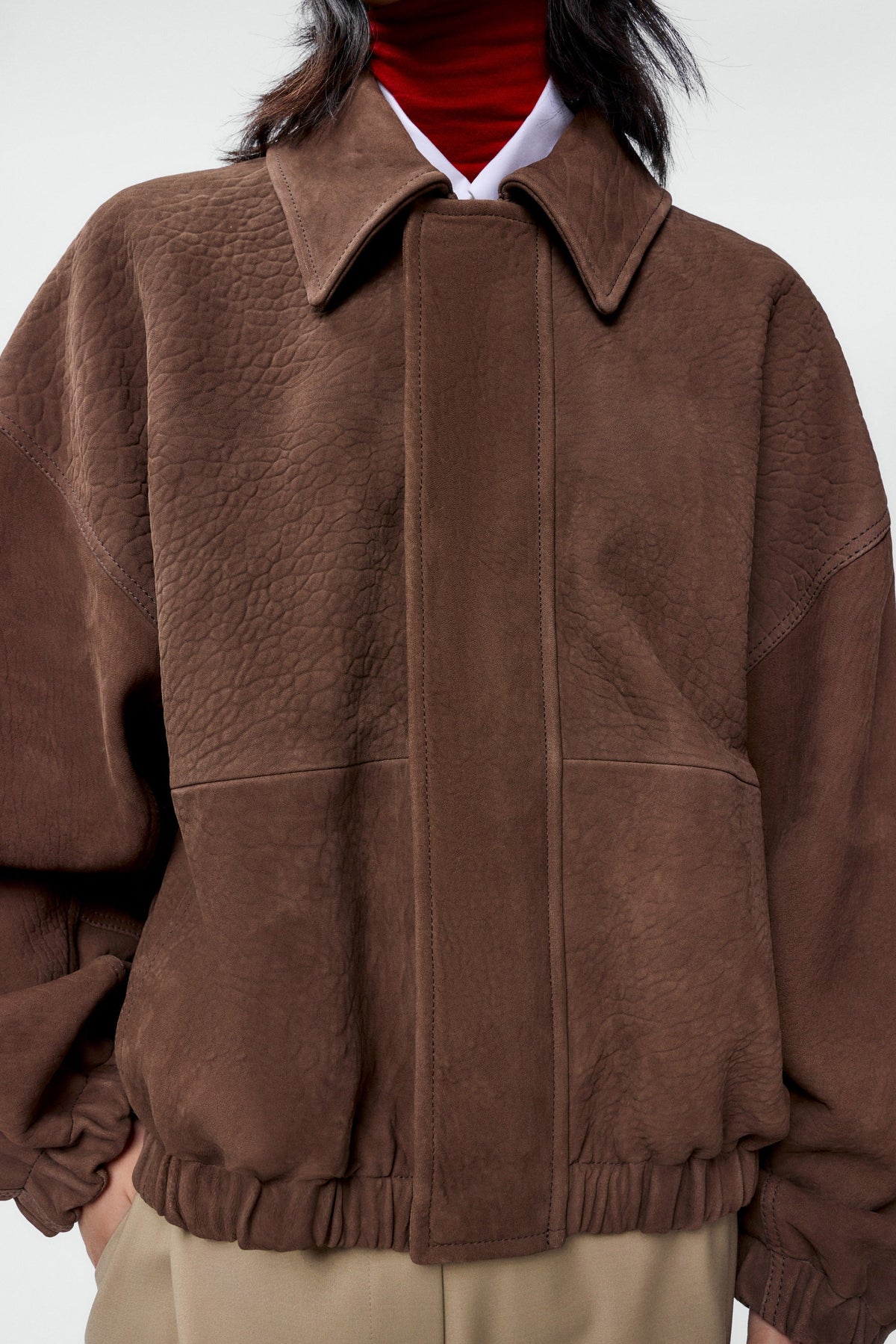 Nobuck Bomber Jacket