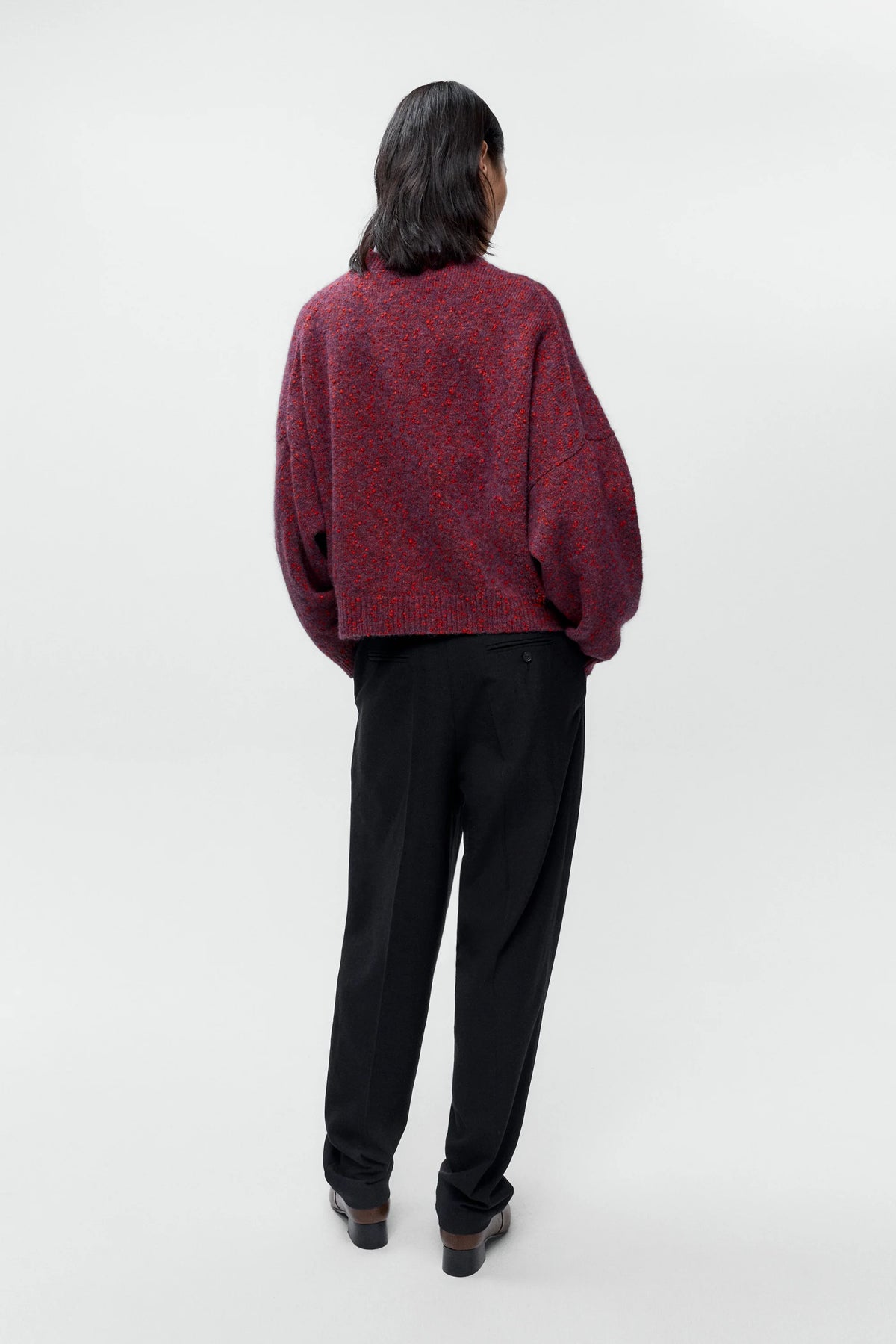 Speckled Crewneck Sweater