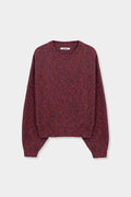 Speckled Crewneck Sweater BEAUJOLAIS