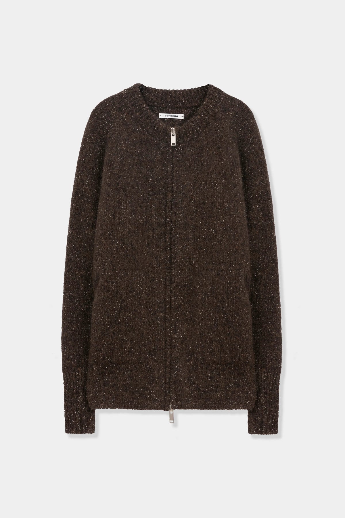 Speckled Zip-Jacket