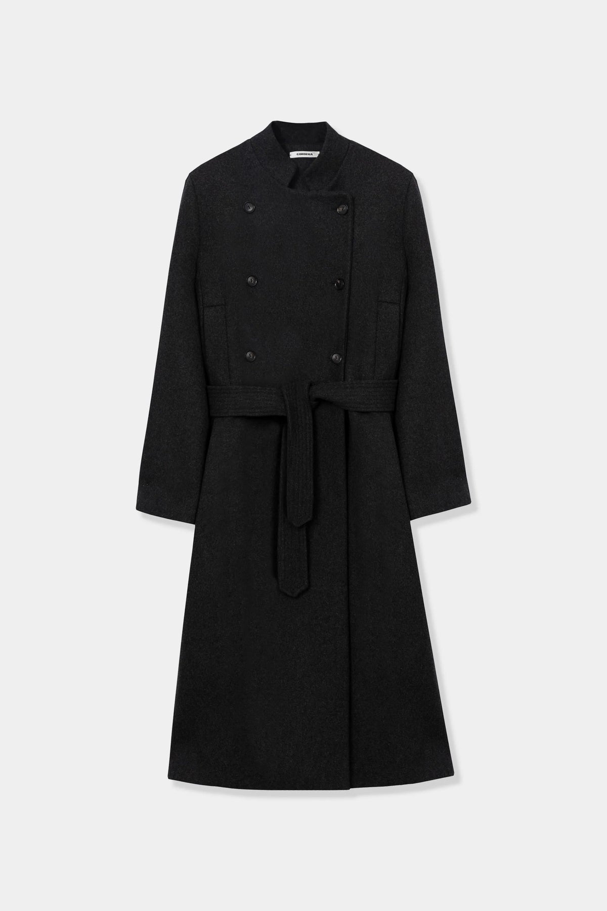 Virgin Wool Long Coat