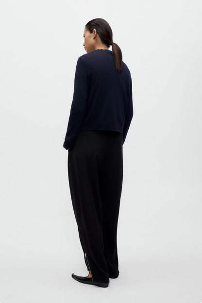 Merino Wool Embellished Cardigan