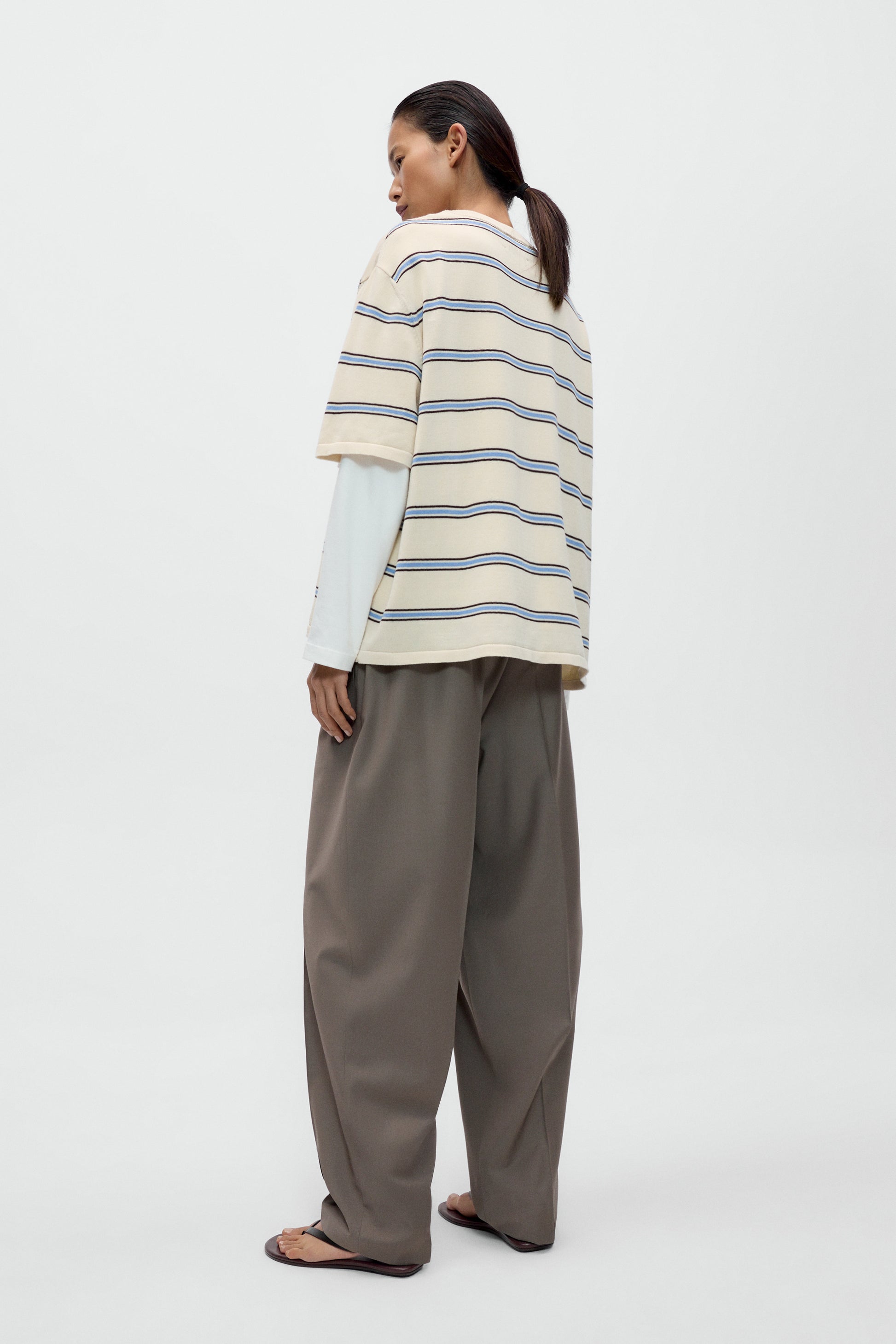 Organic Cotton Striped T-Shirt
